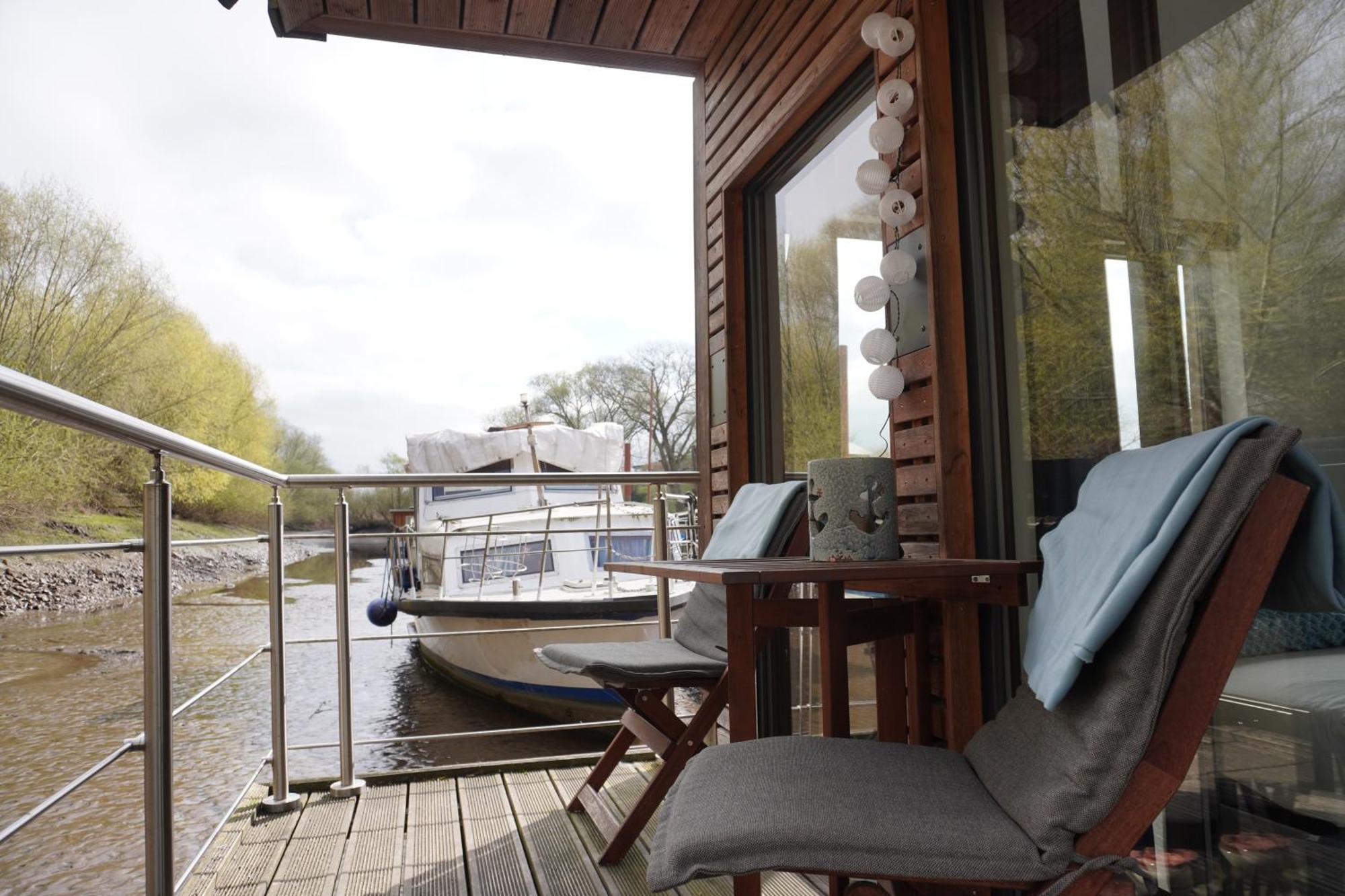 Hausboot Stoeckte Villa Winsen  Exterior photo